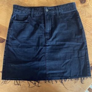 Hollister Ultra High-Rise Jean mini skirt